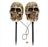 Sound Activated Skeleton Stake Decorations asda