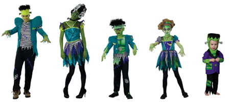 Asda Halloween 2014 costumes