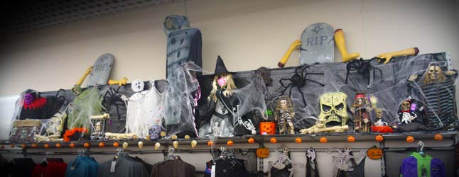 asda halloween display