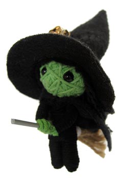 witch string doll