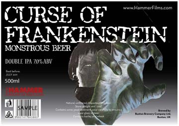 curse of frankenstein beer