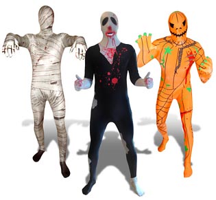 Halloween Morph Suits Firebox.com