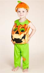 baby halloween costumes - pumpkin